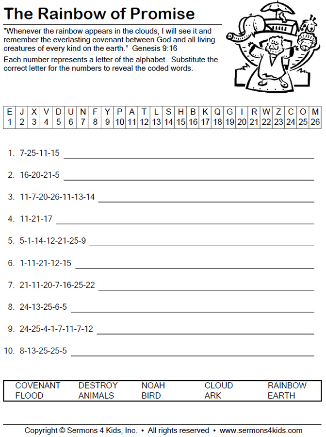 Noah: The Rainbow of Promise