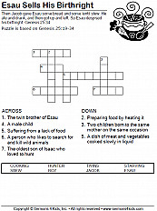 Esau Sells His Birthright