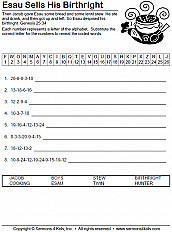 Esau Sells His Birthright