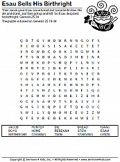 Esau Sells His Birthright