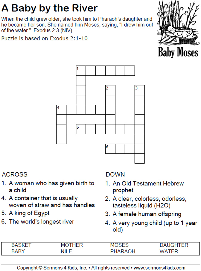 Baby Moses by the River