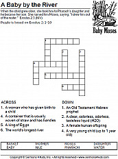 Baby Moses by the River