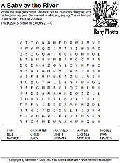 Baby Moses by the River