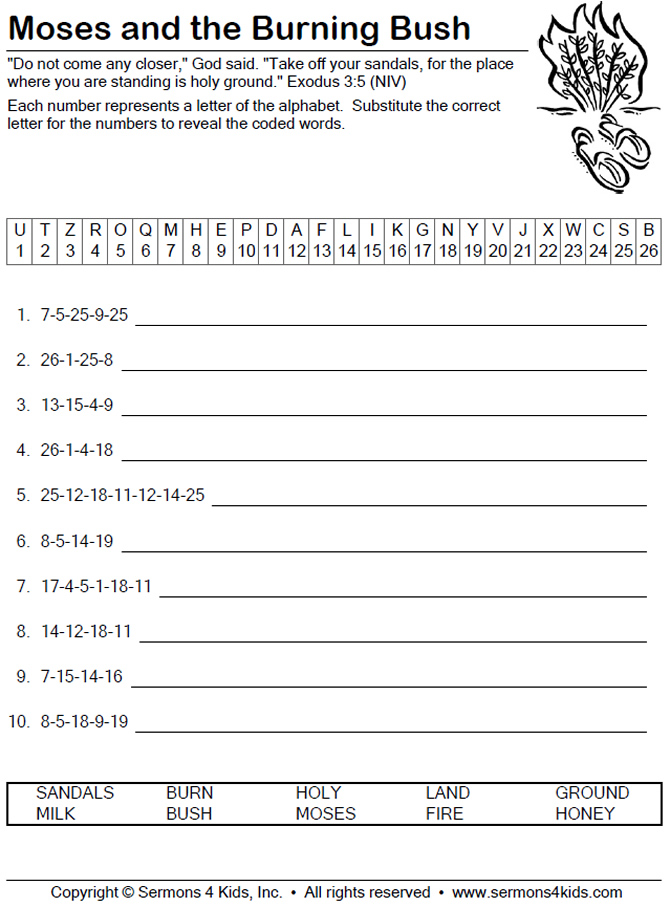 Moses and the Burning Bush