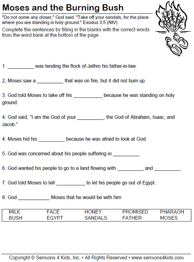 Moses and the Burning Bush