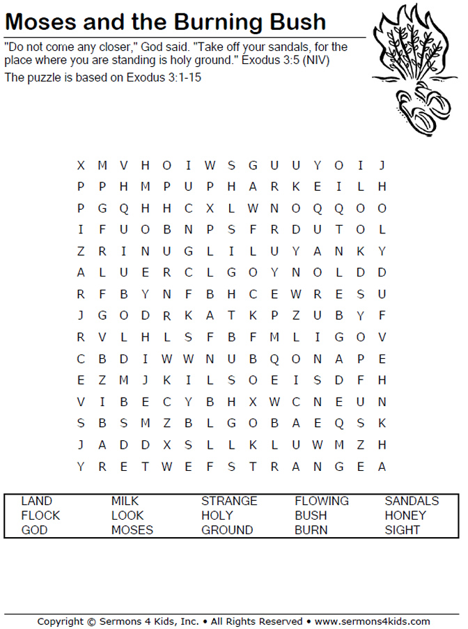 Moses and the Burning Bush