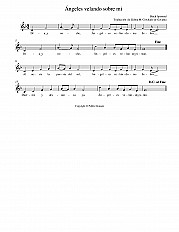 Ángeles velando sobre mi