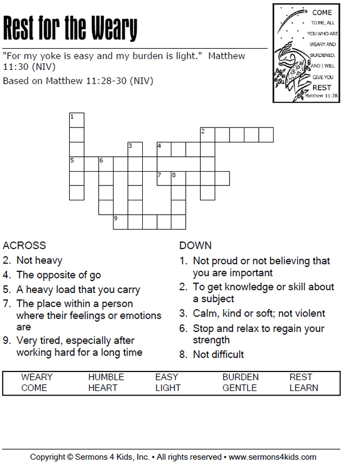 When Your Load Is Heavy