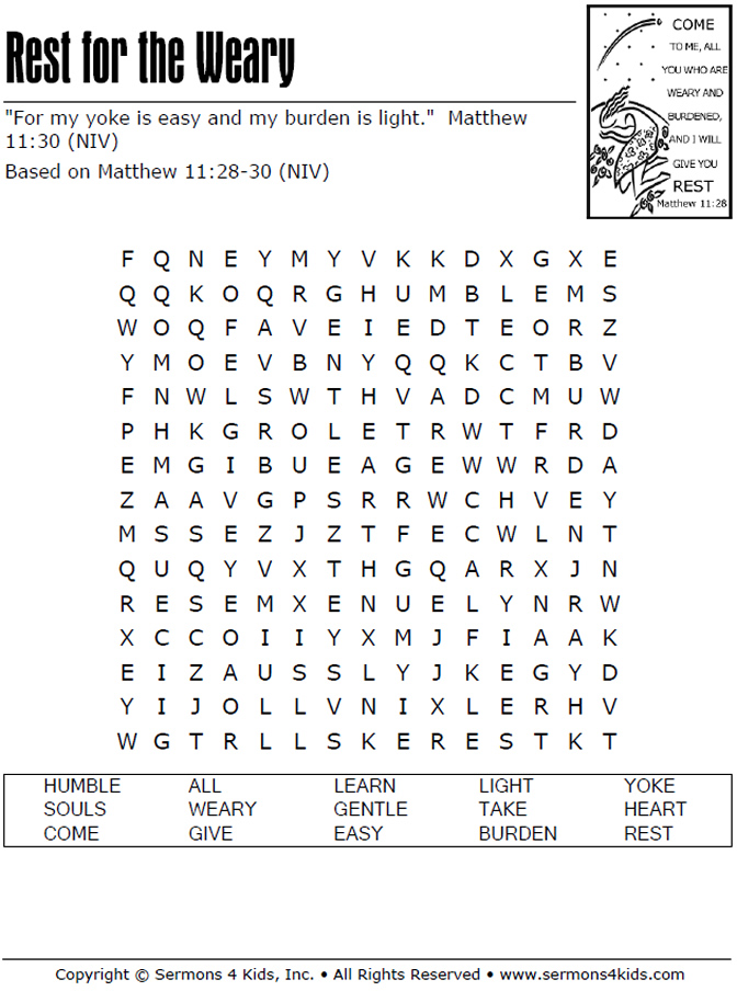 When Your Load Is Heavy