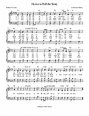 I Love to Tell the Story (Key of A♭)