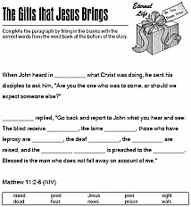 The Gifts that Jesus Brings