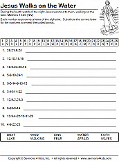 Jesus Walks on Water