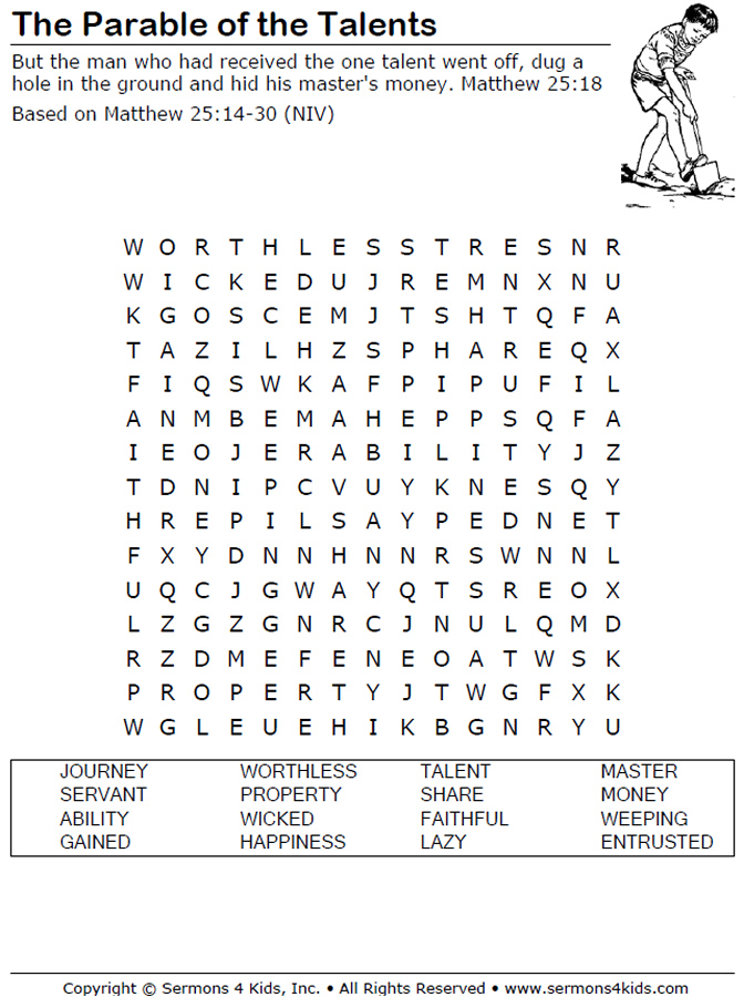 The Parable of the Talents