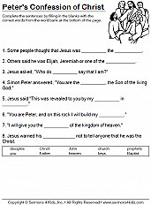 Peter's Confession of Christ