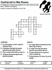 Gathered in His Name