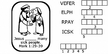 Jesus Heals Many Sick People