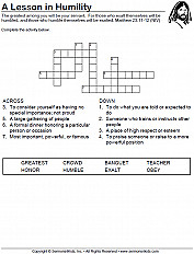 A Lesson in Humility