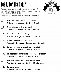 Ready for His Return