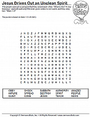 Jesus Drives Out an Unclean Spirit