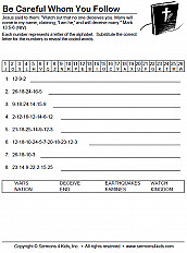 Be Careful Whom You Follow