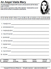 An Angel Visits Mary