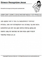 Simeon Recognizes Jesus