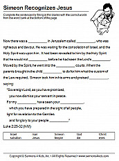 Simeon Recognizes Jesus