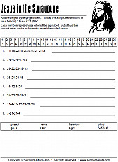 Jesus in the Synagogue