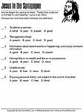 Jesus in the Synagogue