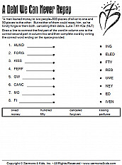 A Debt We Can Never Repay