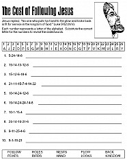 The Cost of Following Jesus