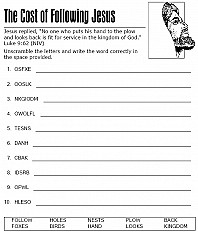 The Cost of Following Jesus