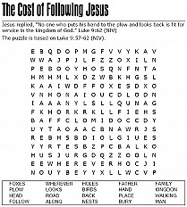 The Cost of Following Jesus