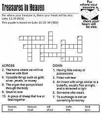 Treasures in Heaven