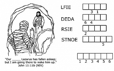 Jesus Raises Lazarus from the Dead