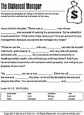 Parable of the Dishonest Manager