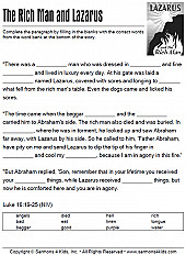The Rich Man and Lazarus