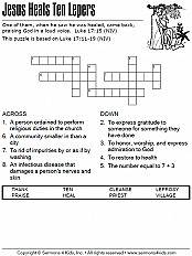 Jesus Heals Ten Lepers