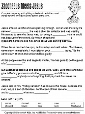 Zacchaeus Meets Jesus