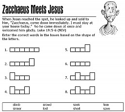 Zacchaeus Meets Jesus