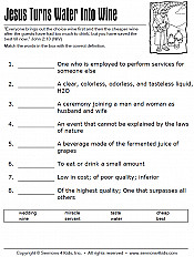 Jesus Turns Water to Wine