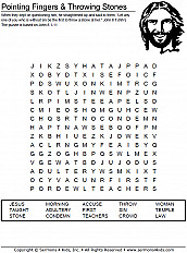 Pointing Fingers & Throwing Stones