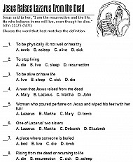 Jesus Raises Lazarus from the Dead