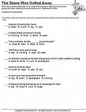 The Stone Was Rolled Away