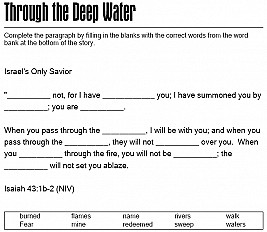 Through the Deep Water