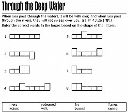 Through the Deep Water