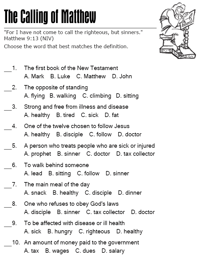 The Calling of Matthew