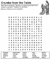 Crumbs from the Table