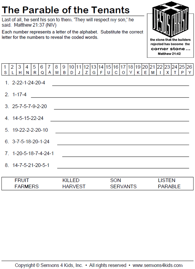 Parable of the Tenants