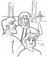 El niño Jesús en el templo